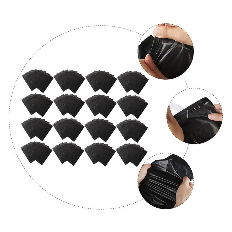 Black Thickened Waterproof Self Seal Shipping Bags 100pcs For Logistics And Clothing Packaging - Image 5