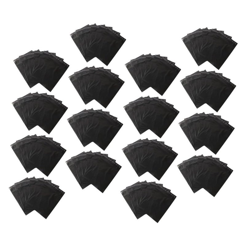 Black Thickened Waterproof Self Seal Shipping Bags 100pcs For Logistics And Clothing Packaging - Image 2