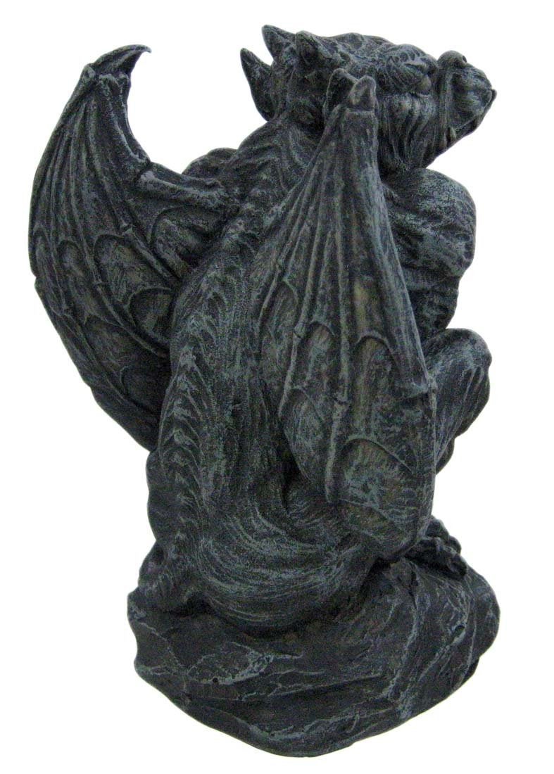 PTC Poised Protector Winged Gargoyle Statue Guardian  - Image 2