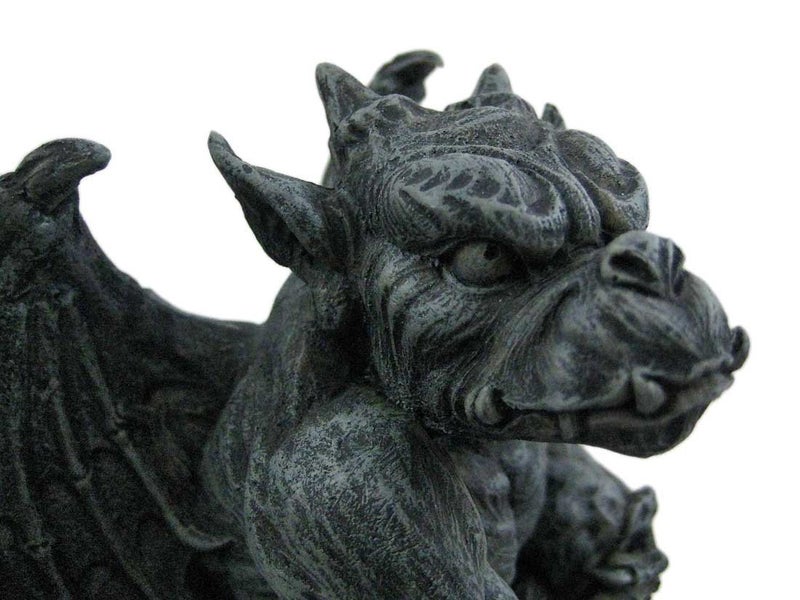 PTC Poised Protector Winged Gargoyle Statue Guardian  - Image 3