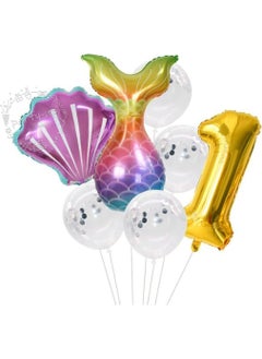 Best Party Mermaid Foil Balloon Set of 7 1 Year Old - pzsku/Z459271BFF8E14B781701Z/45/_/1740639905/79929e5b-a0c6-4bb1-979e-a0362a328403