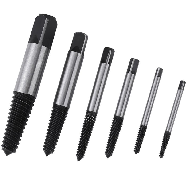 Screw Extractor Set: GCR15 Tool Steel - High Hardness Strong Torque Bolt Remover for Household Repair Office Maintenance - Image 4