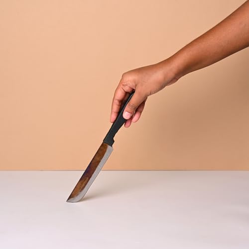 YATTA Blade Hand-Forged Multipurpose Kitchen Knife Set of 2 | Iron Knife 5.6 Inch Blade with Fibre Handle | Kitchen Knife for Home, Ideal for Fish, Vegetables & Meat | Ultra-Sharp & Durable - Image 2