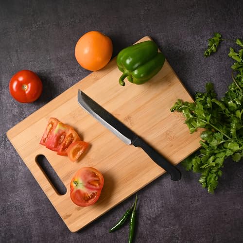 YATTA Blade Hand-Forged Multipurpose Kitchen Knife Set of 2 | Iron Knife 5.6 Inch Blade with Fibre Handle | Kitchen Knife for Home, Ideal for Fish, Vegetables & Meat | Ultra-Sharp & Durable - Image 5