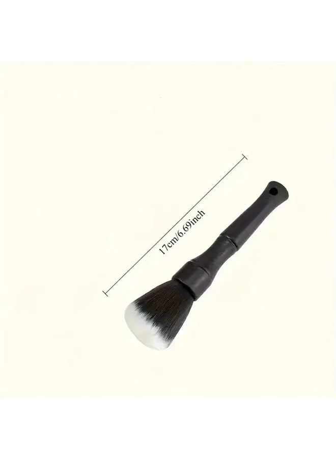 Set Of 2 Car Interior Detail Brushes 6.69 Inches Soft Bristle Cleaning Dusting Brushes - Image 3