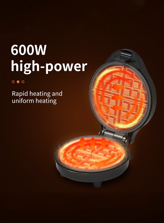 sokany 5 In 1 Non-Stick Multi Snacks Maker With Waffle/Donut/Egg roll/Meatball/Cartoon Cake,Detachable Plates 600W SK-08105 Black/Silver  - Image 4