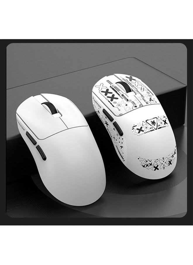 XUNFOX Wireless Gaming Mouse  Rechargeable Computer Mouse Ergonomic Mice Honeycomb Design With RGB Backlight  USB Receiver  7 Buttons  Adjustable DPI  - Image 2