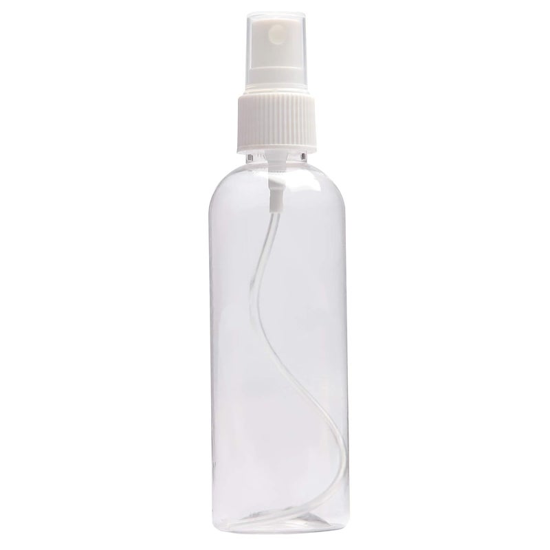 ASIAN AURA Asian Aura Plastic Transparent Multipurpose Spray Bottles For HomeTravelBeautyMakeupSanitizer100mlTransparentClear Bottle Empty Refillable Reusable Fine Mist Perfume Travel Spray Bottle  - Image 1