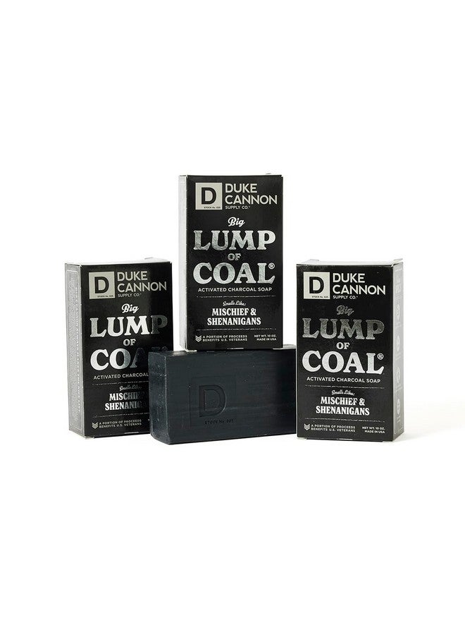 دوك كانون سبلاي كو. صابونة دوق كانون سابلاي للرجال، إصدار العطلات، برائحة البرغموت والفلفل الأسود، عالية الجودة، حجم كبير جدًا، خالية من البارابين، لجميع أنواع البشرة، 10 أونصة (عبوة من 3 قطع) - Image 1