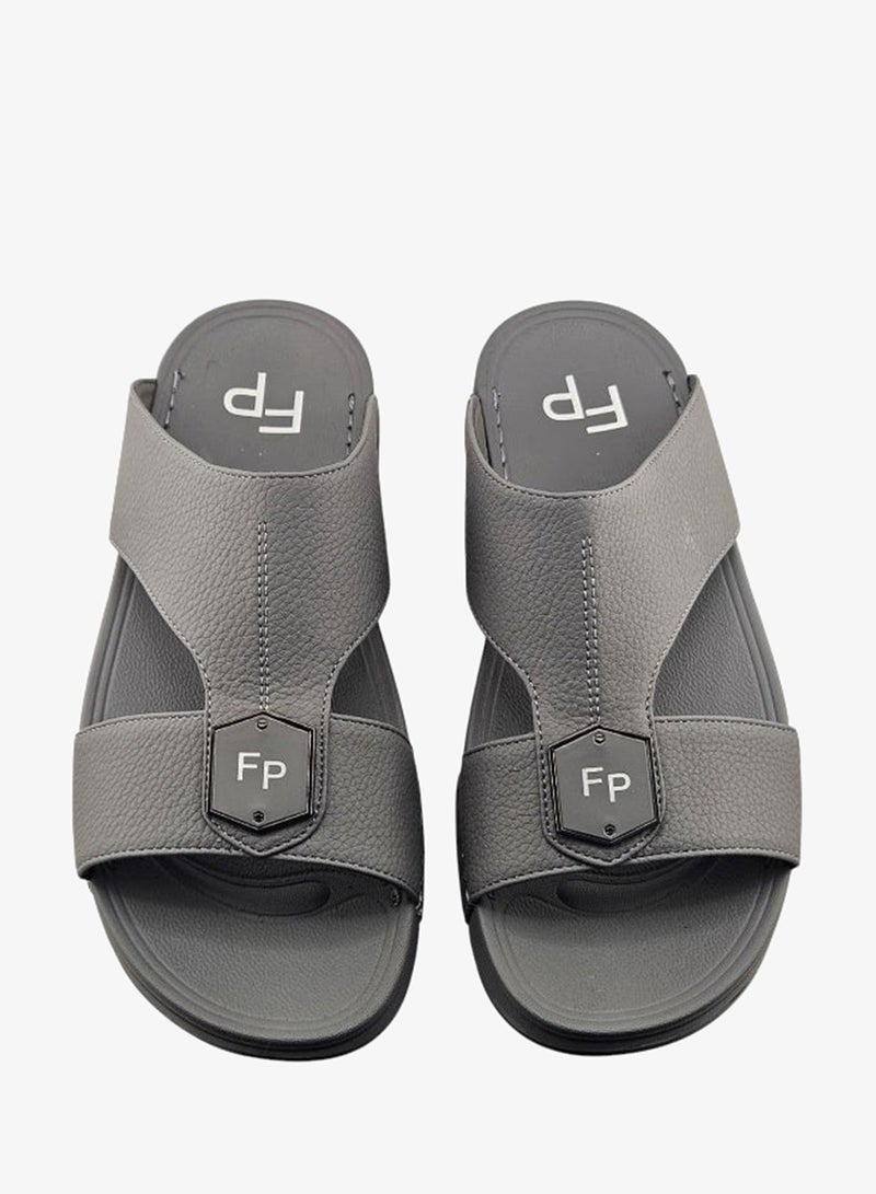 Footprint Cushion Ease Arabic Sandals for Men – Comfortable Cushioned Slip-On Slippers for Daily Wear - Image 2