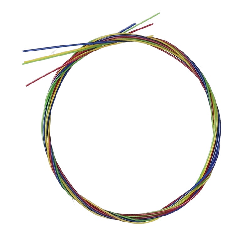 4Pcs/Set Ukulele Strings for 21-Inch / 23-Inch / 26-Inch Ukulele Colorful Strings - Image 1
