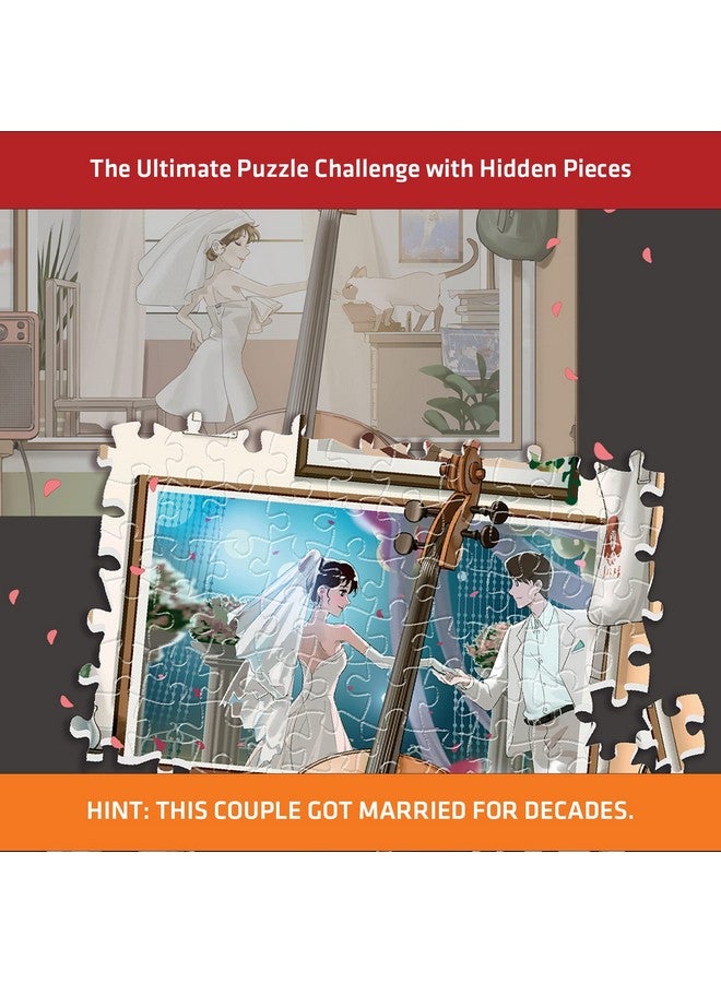 Pintoo Imagination Series Jigsaw Puzzles 2000 Piece for Adults - Maiya - Till Death Do Us Part Beautiful Plastic Puzzle for Home Decor Zero Dust Easy Storage [H2389] - Image 2