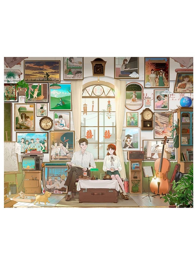 Pintoo Imagination Series Jigsaw Puzzles 2000 Piece for Adults - Maiya - Till Death Do Us Part Beautiful Plastic Puzzle for Home Decor Zero Dust Easy Storage [H2389] - Image 1