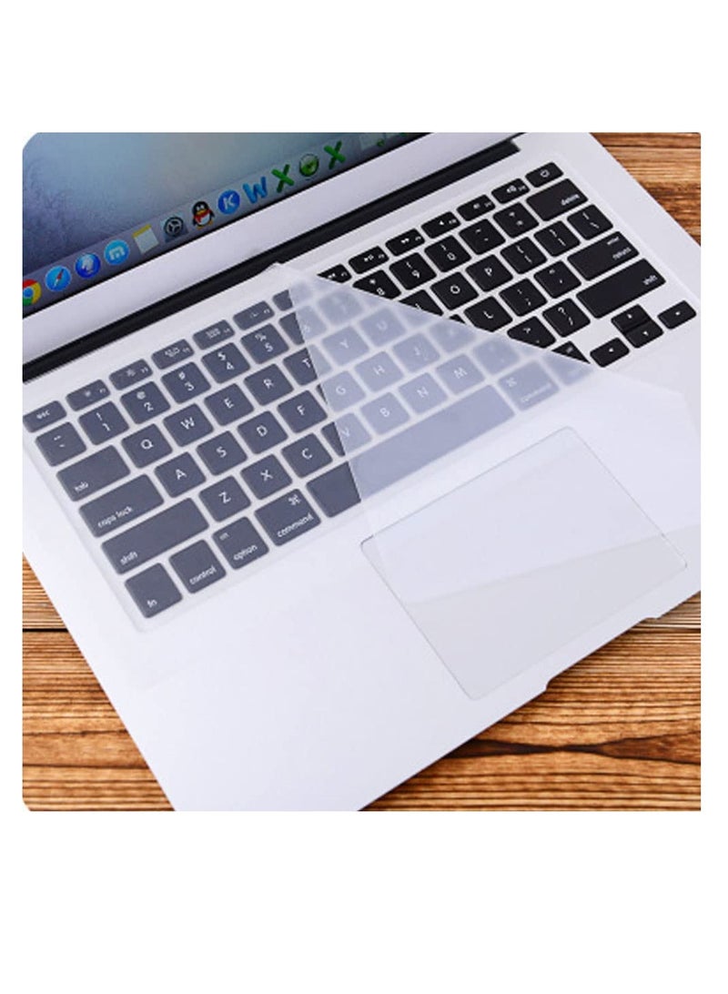 TPU Keyboard Skin Cover Compatible with Huawei Matebook 13S/14S/16S/X Pro 2022 2023/D14 2023 Laptops, Premium Ultra Thin ,Clear - Image 3