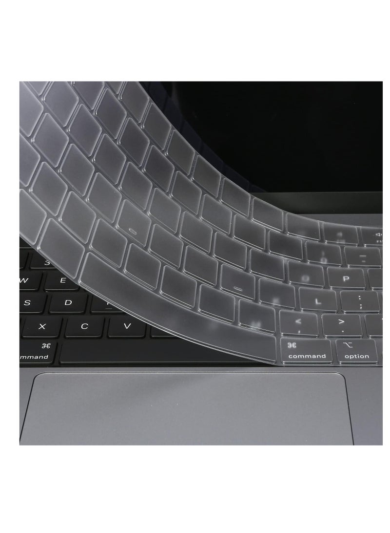 TPU Keyboard Skin Cover Compatible with Huawei Matebook 13S/14S/16S/X Pro 2022 2023/D14 2023 Laptops, Premium Ultra Thin ,Clear - Image 5