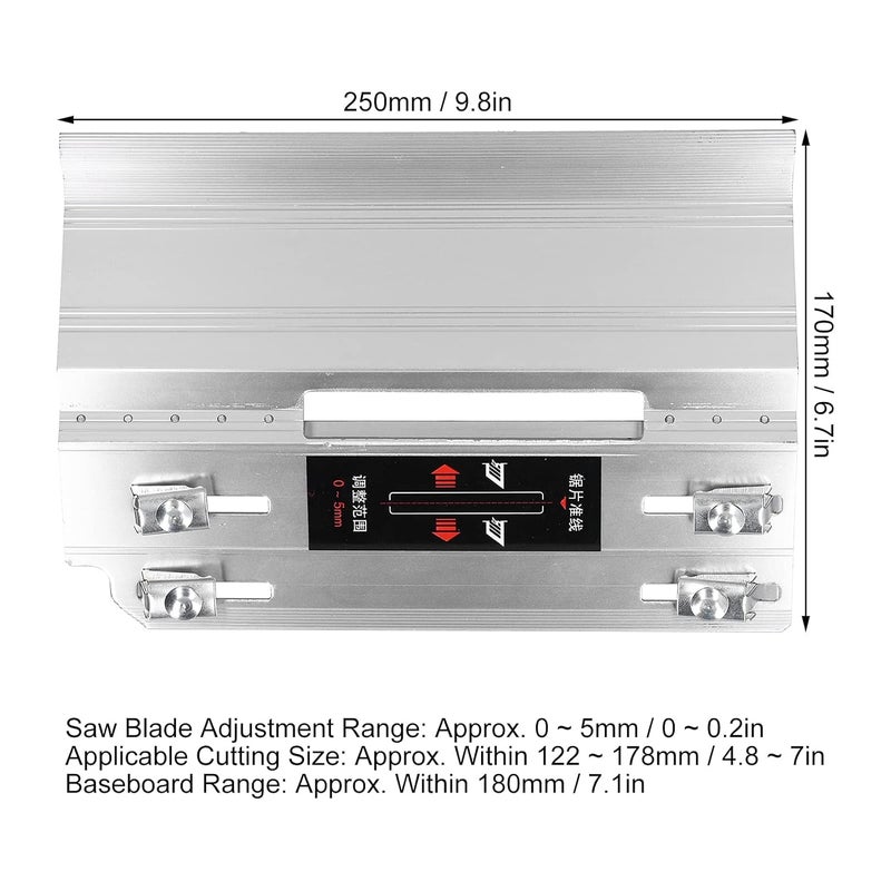 klarako Tile Chamfering Tool,45 Degree Metal Corner Cutting Machine Device Tile Chamfering Machine Metal Corner Cutting Machine Device for Ceramic Stone - Image 5
