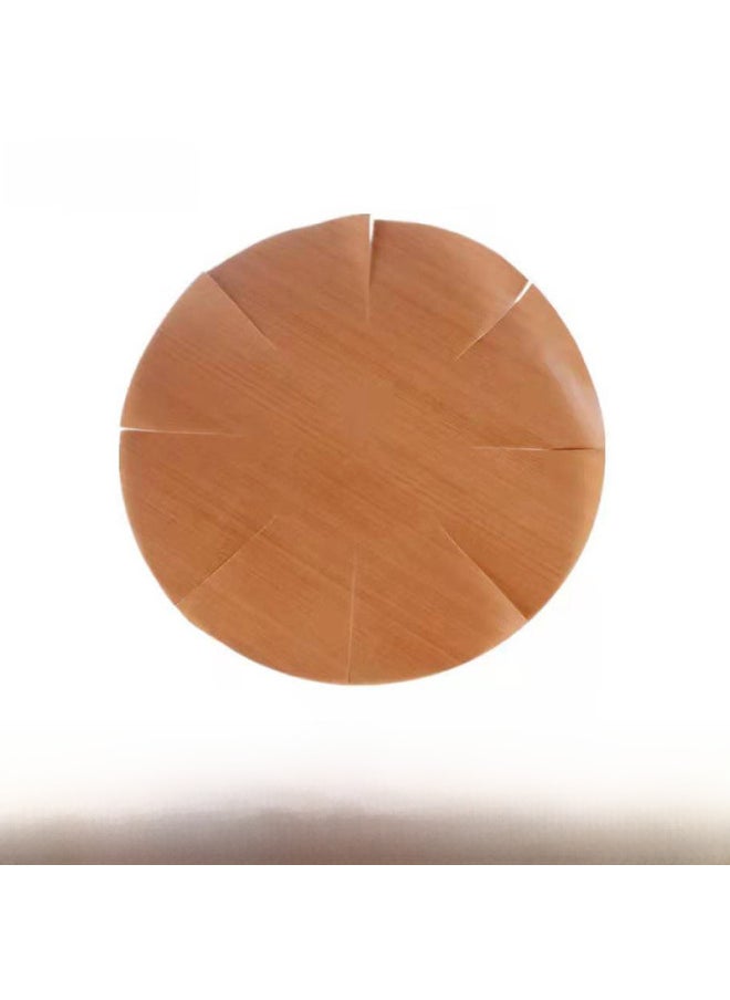 Generic - Round Anode Baking Oil Cloth Cake Bread Snowflake Crisp Non-stick High Temperature Resistant Cloth 6-inch To 8-inch Parts-Specifications:6 Inches 8 Equal Points ] - Image 1