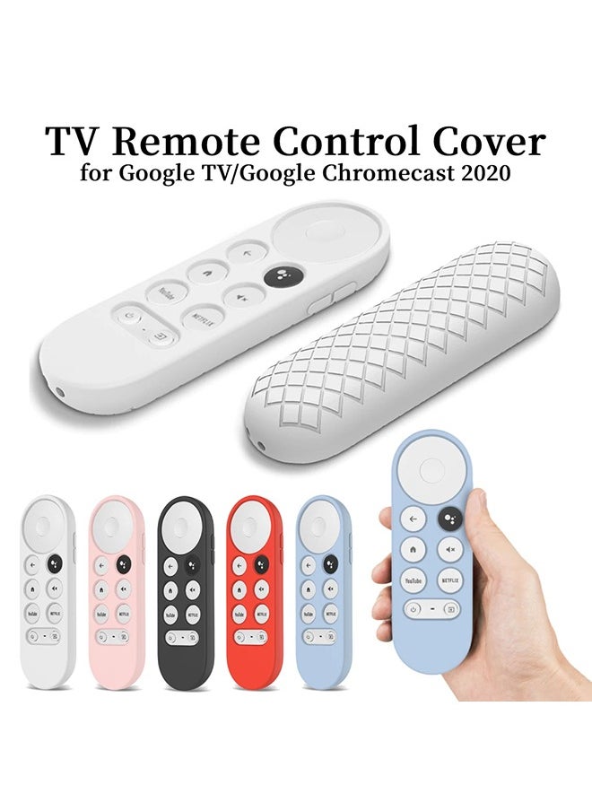 O Ozone Silicone Case For Google Chromecast with Google TV 2020 Voice Remote, Anti Slip Protective Case Holder Skin Shockproof Bumper Cover - Black  - Image 3