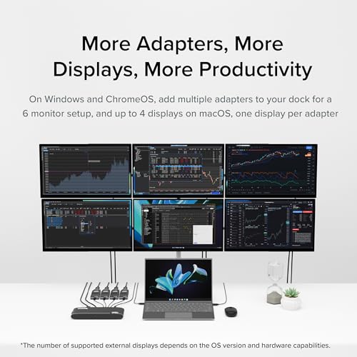 Plugable USB 2.0 to DVI, VGA, or HDMI Multi-Monitor External Video Graphics Card Adapter up to 1920x1080 Supports Windows 11, 10, 8.1, 7, XP, Mac, and ChromeOS - Image 3