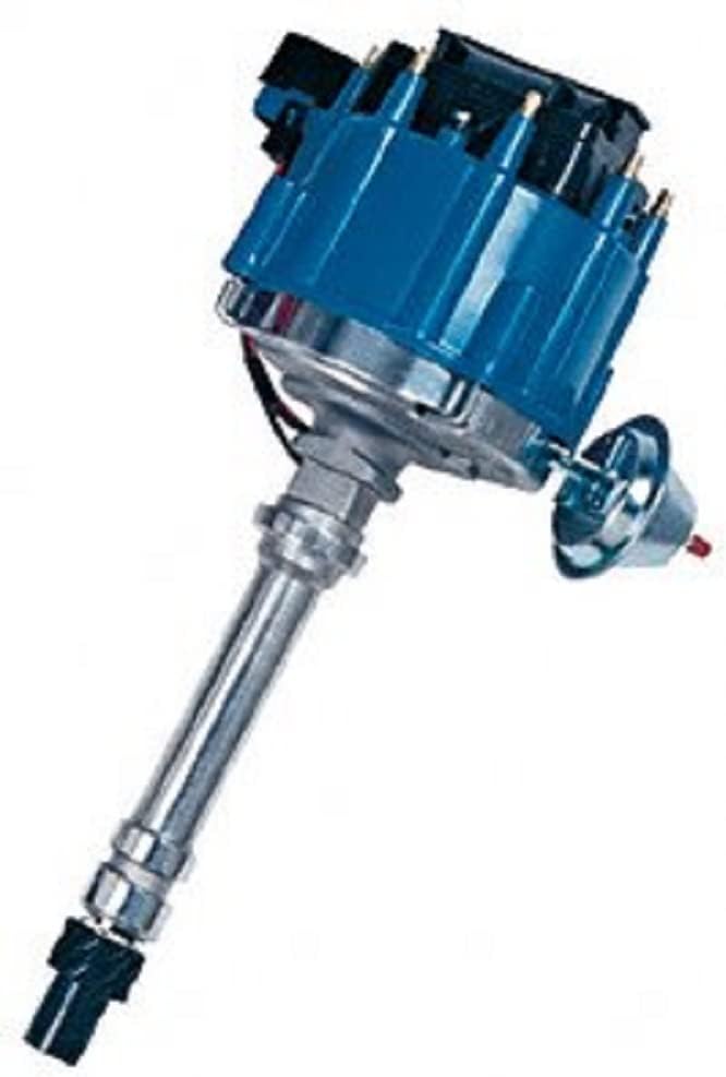 66941B Chevy HEI Electronic Racing Distributor With Coil, Blue
