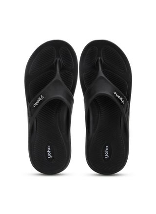 YOHO Drizzle Soft Slippers for Men | Mild Acupressure | Lightweight, Classic Black, UK 7 - pzsku/Z4593C2A359213E30C663Z/45/1745926404/5f265680-c829-437f-a4e9-7b153de91db7