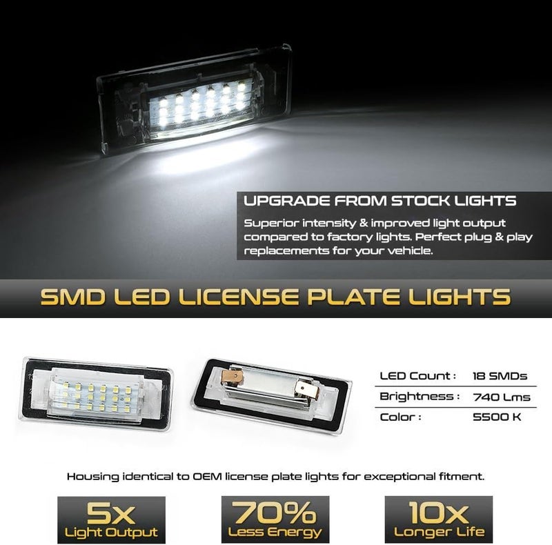 Vuzmode LED License Plate Light for Audi TT - Image 3