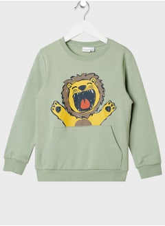 Kids Graphic Print Sweatshirt