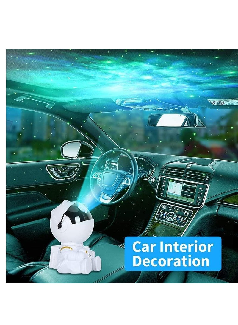 Star Projector Night Light with Timer, Remote Control, 360°Adjustable Design, Astronaut Nebula Galaxy Night Light Projector for Gift Children Adults Baby Bedroom, Party, Game Room (Galaxy 2) - Image 3