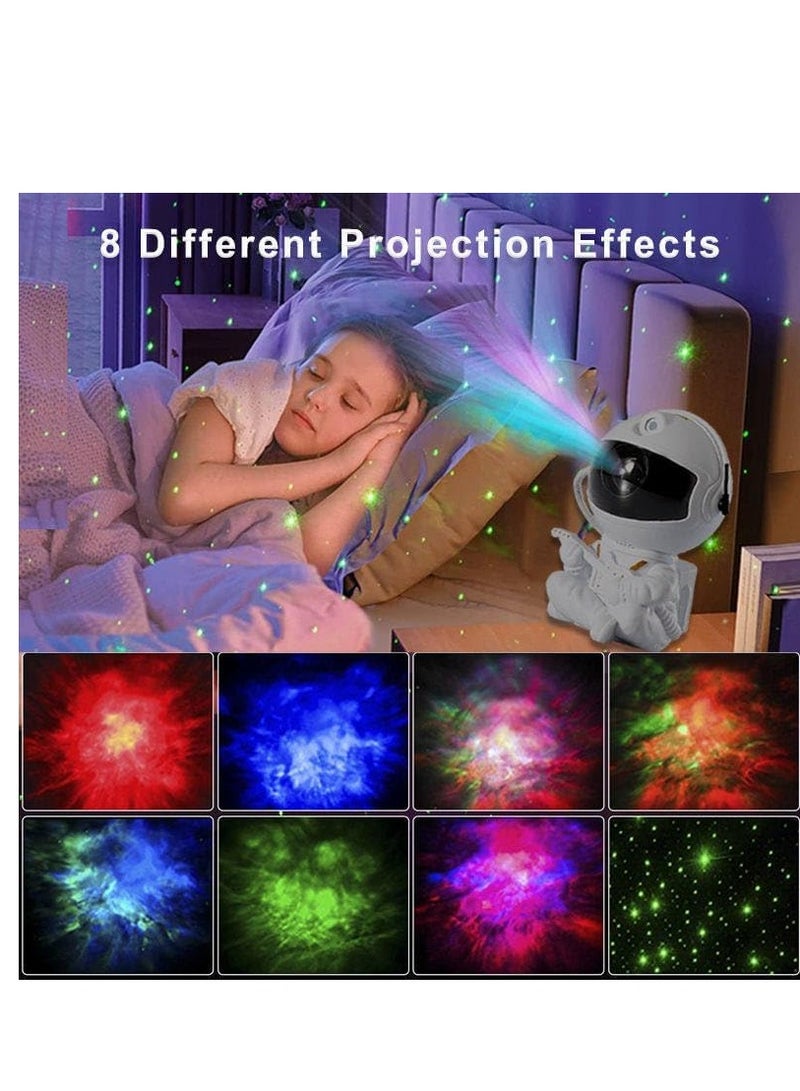 Star Projector Night Light with Timer, Remote Control, 360°Adjustable Design, Astronaut Nebula Galaxy Night Light Projector for Gift Children Adults Baby Bedroom, Party, Game Room (Galaxy 2) - Image 4