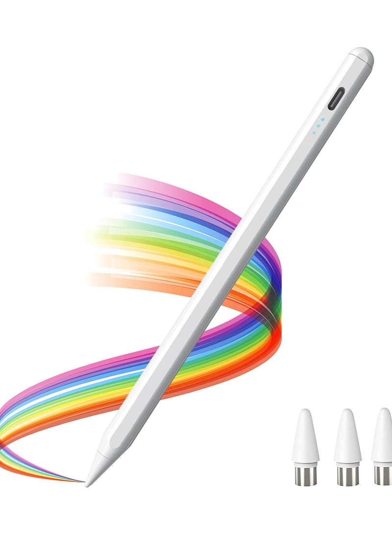 High Precision Tablet Stylus Pen – Compatible with Samsung, Lenovo, Xiaomi, Huawei, Apple iPad & iPhone – 1.5mm Fine Tip, Magnetic