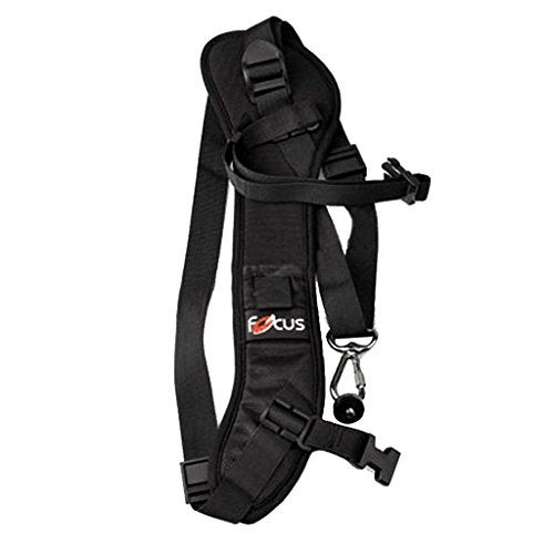 FOCUS techlife solutions Universal Adjustable Rapid SLR DSLR Camera Shoulder Neck Strap Belt Sling - Image 1