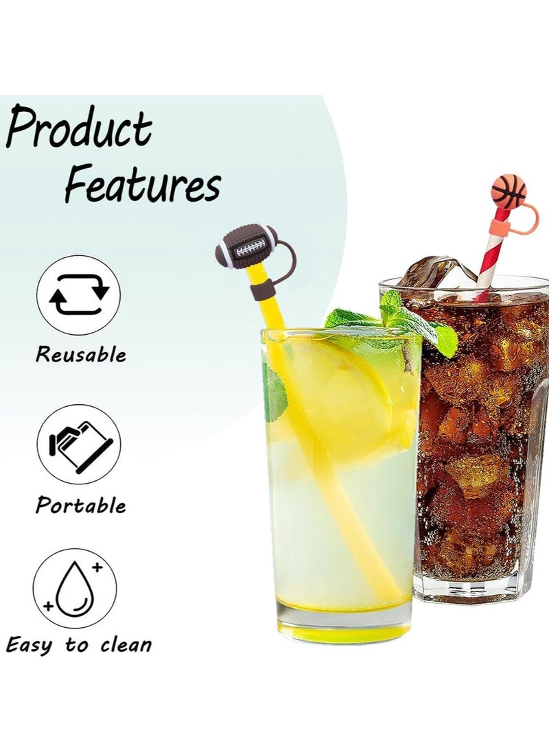 Oasisgalore 6Pcs Silicone Straw Caps - Dust-Proof Protectors for Stanley Cup 30 & 40 Oz Tumblers  - Image 3