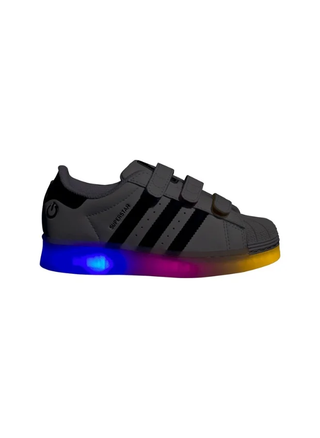 adidas Originals adidas SUPERSTAR LED LIGHTS CF C White Originals Women Shoes