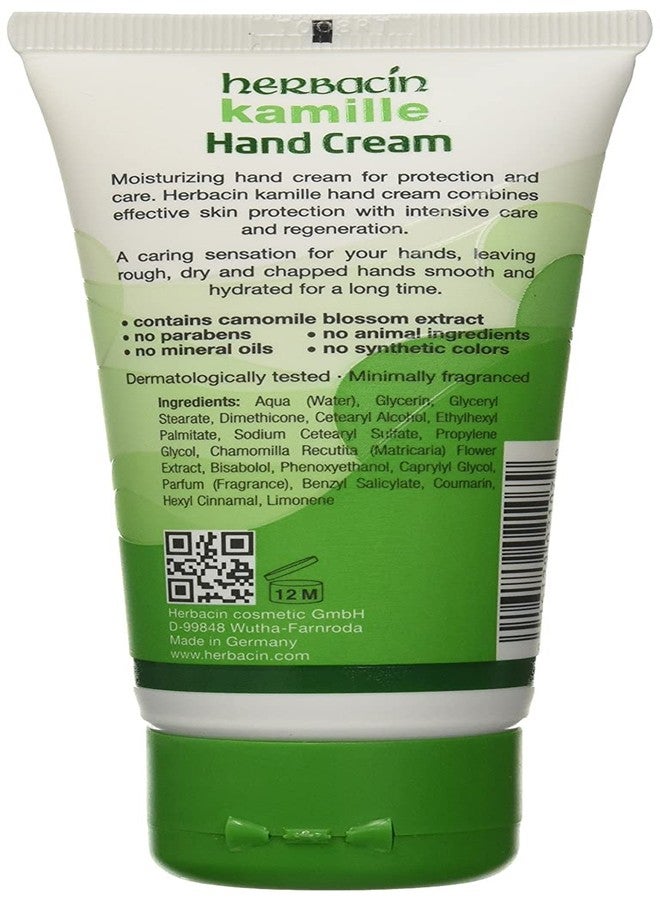 Herbacin Kamille Hand Cream, Paraben Free, 2.5 Fluid Ounce - Image 2