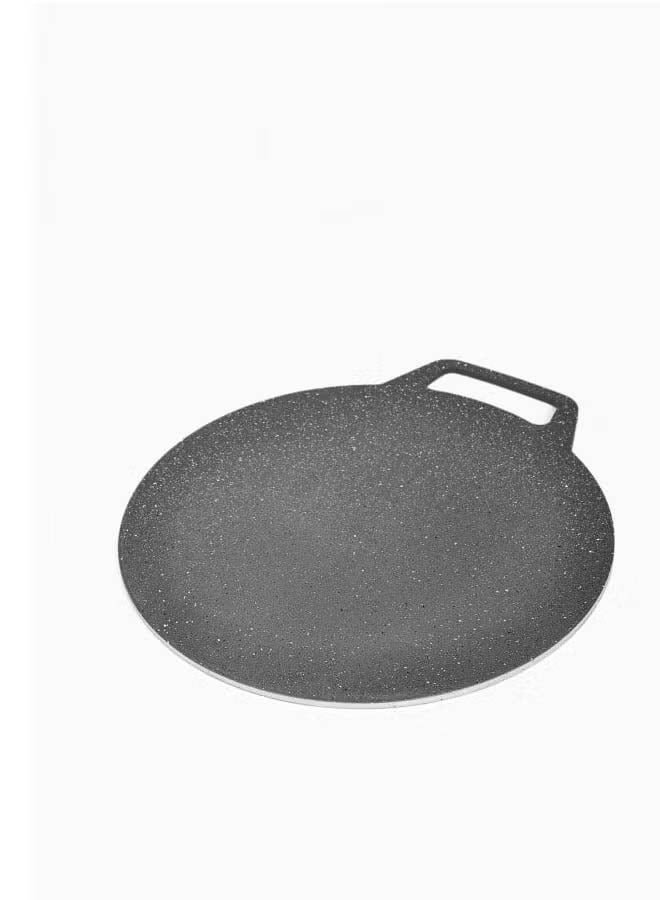 Flat bread baking crepe pan 45 cm with a stain-resistant and non-stick coating for easy cleaning. - Image 1