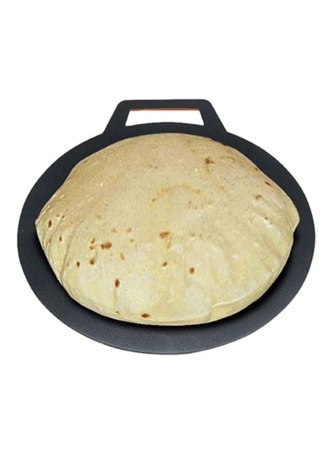 Flat bread baking crepe pan 45 cm with a stain-resistant and non-stick coating for easy cleaning. - Image 4
