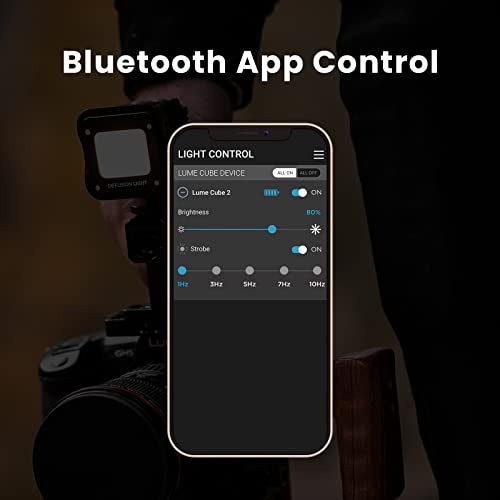 Lume Cube 2.0 Portable App-Controlled Waterproof LED Cube Light with DSLR Shoe Mount | Waterproof, Adjustable Brightness, Indoor Studio & Outdoor Use, for Photo and Video - Image 4