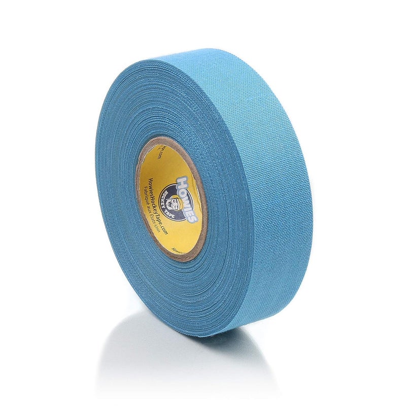 Howies Hockey - Sky Blue Hockey Tape 1 Pack - Cloth Stick Tape - Strong, Long-Lasting Adhesive for Stick Blade, Lacrosse, Baseball - 1 Inch x 24 Yards - Professional Quality - Image 1