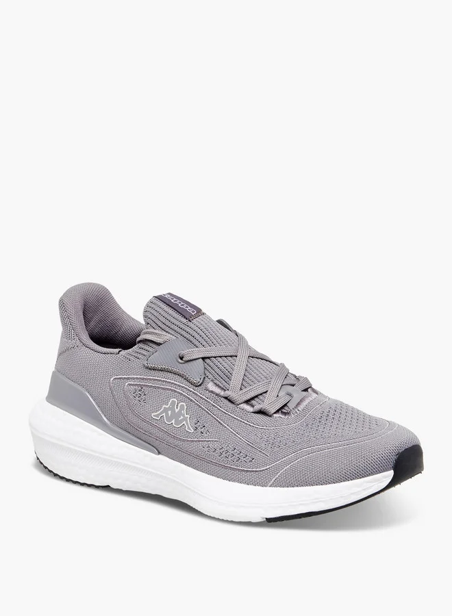 Kappa Men's Panelled Sports Shoes with Lace-Up Closure