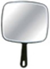DMI Salon Professional Hairdressing Large Hand Held Mirror Black by Macintyres