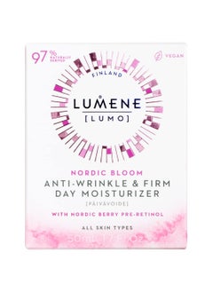 Lumene Lumene Nordic Bloom [Lumo] Anti-Wrinkle & Firm Day Moisturizer - Anti Aging Cream for Visibly Firm, Radiant & Smooth Skin - Formulated with Pre-Retinol Complex + Lingonberry Extract (1.7 oz)  - Image 2
