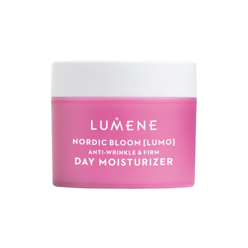 Lumene Nordic Bloom [Lumo] Anti-Wrinkle & Firm Day Moisturizer - Anti Aging Cream for Visibly Firm, Radiant & Smooth Skin - Formulated with Pre-Retinol Complex + Lingonberry Extract (1.7 oz) - Image 1