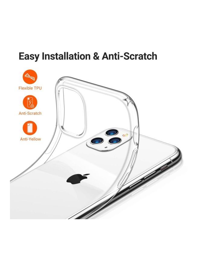 غطاء خلفي واقٍ لهاتف أبل آيفون 11 برو ماكس شفاف - Image 3