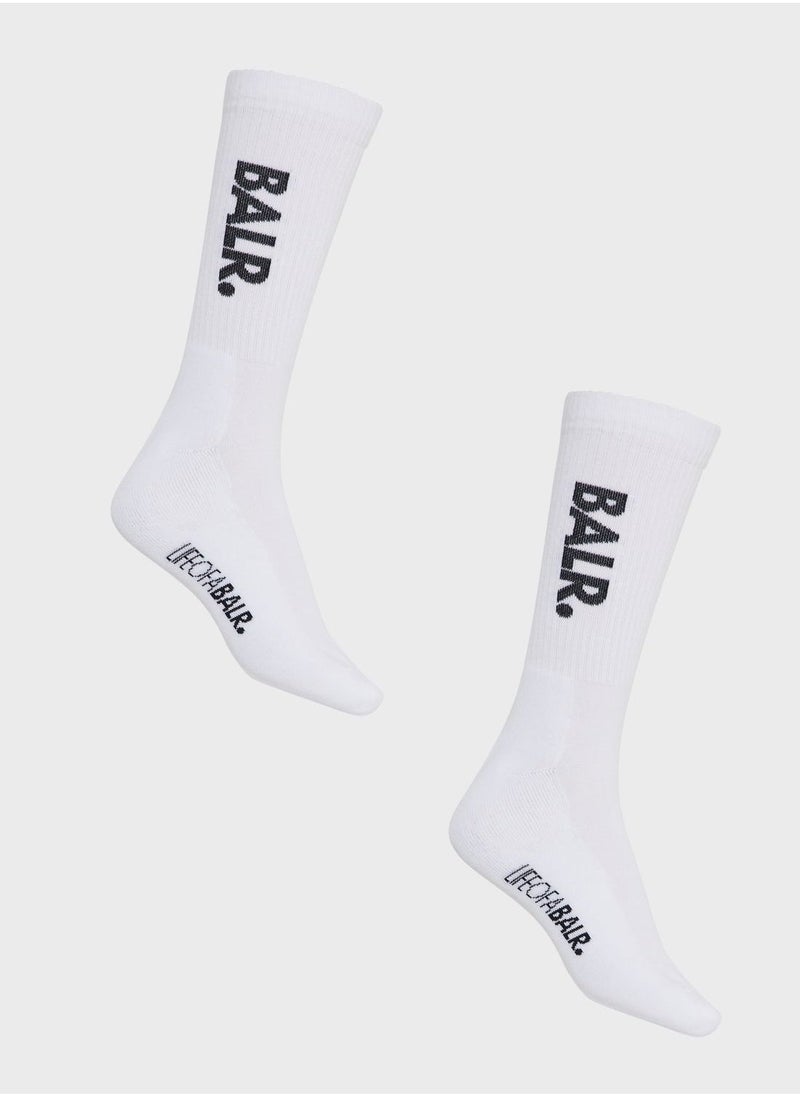 BALR Logo 2-Pack socks - Image 3