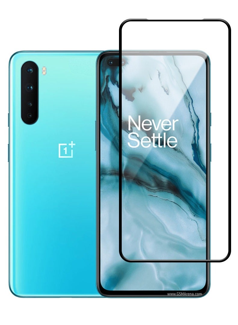 رفع القضية واقي شاشة لهاتف OnePlus Nord 9H من الزجاج المقسى، خالٍ من الفقاعات، سهل التركيب، تغطية كاملة، مضاد للخدش وحساس باللمس - Image 1