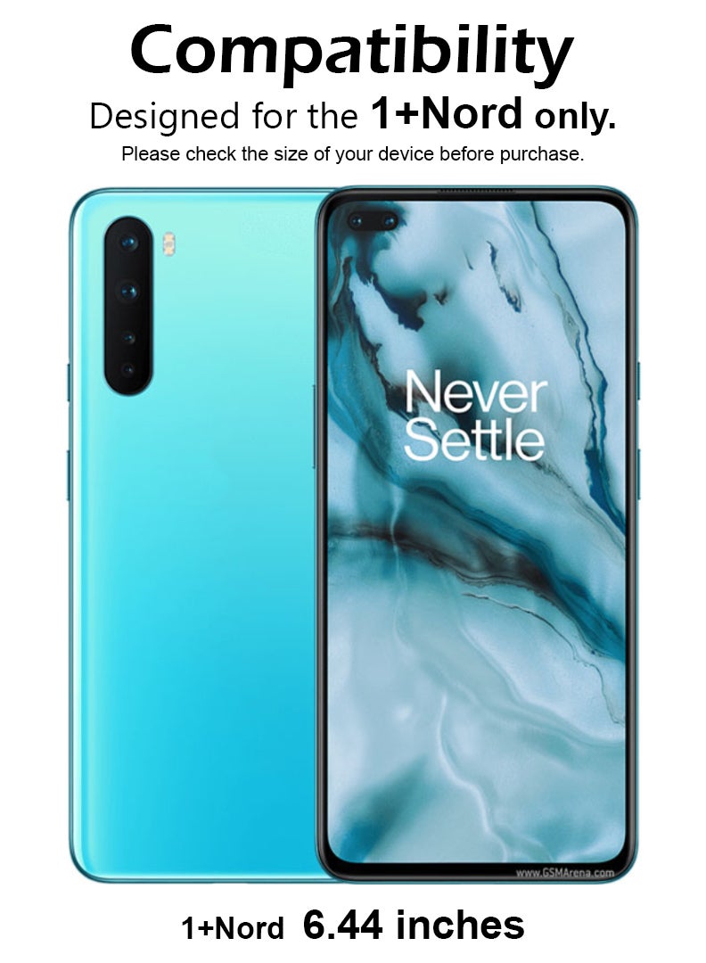 رفع القضية واقي شاشة لهاتف OnePlus Nord 9H من الزجاج المقسى، خالٍ من الفقاعات، سهل التركيب، تغطية كاملة، مضاد للخدش وحساس باللمس - Image 2