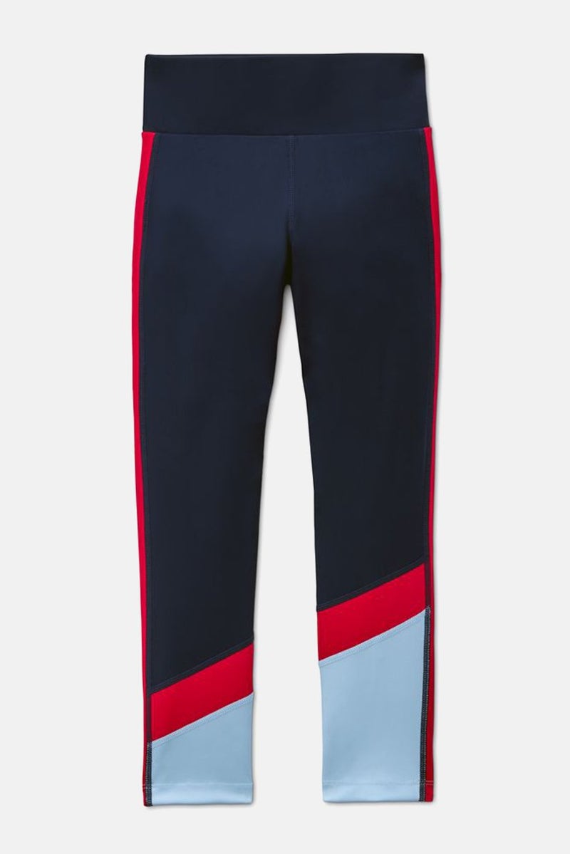 Tchibo ملابس رياضية للبنات، بنطلون رياضي عالي الخصر، لون كحلي - Image 2