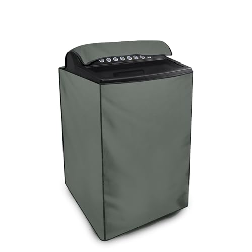 Star Weaves Polyester Washing Machine Cover For Godrej 6.2 Kg Fully-Automatic Top Loading Washing Machine (Wt Eon 620 A Gp Gr, Grey) - Waterproof & Dustproof Cover, Grey - Image 1
