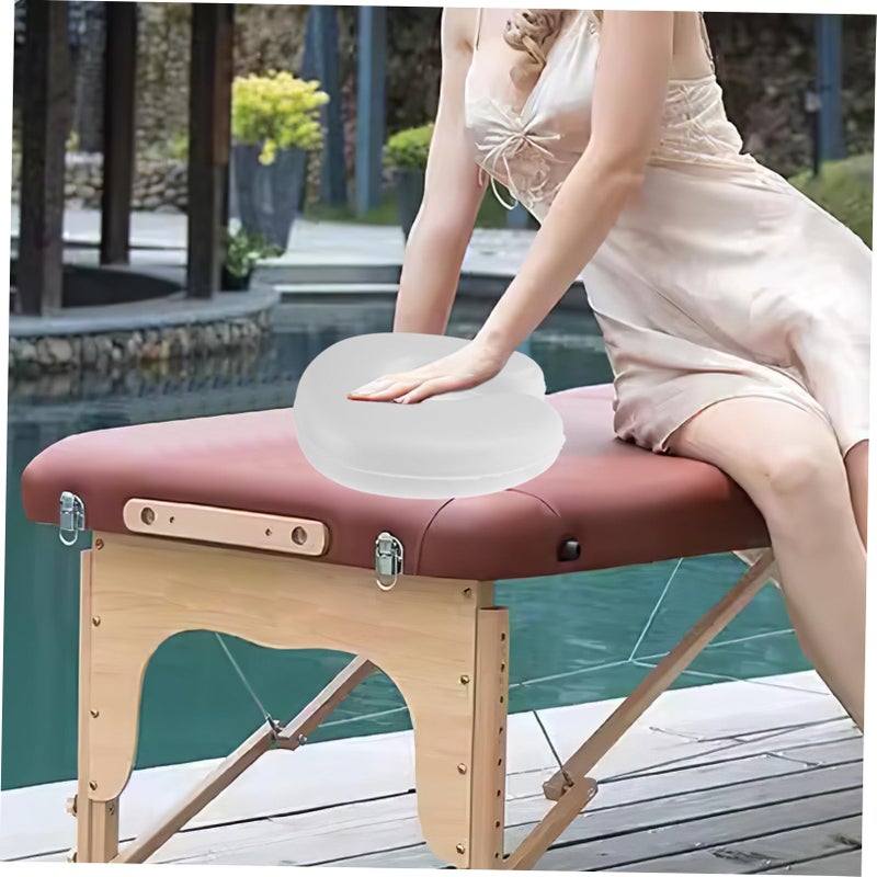 Memory Foam Face Down Spa Pillow For Massage Table Beauty Salon Neck Support Ventilation - Image 5