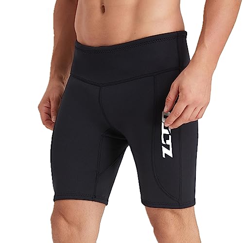ZCCO Wetsuit Pants Shorts Men Women 2mm Neoprene Shorts for Swimming Surfing Snorkeling Diving Boating Scuba(Men L) - Image 1